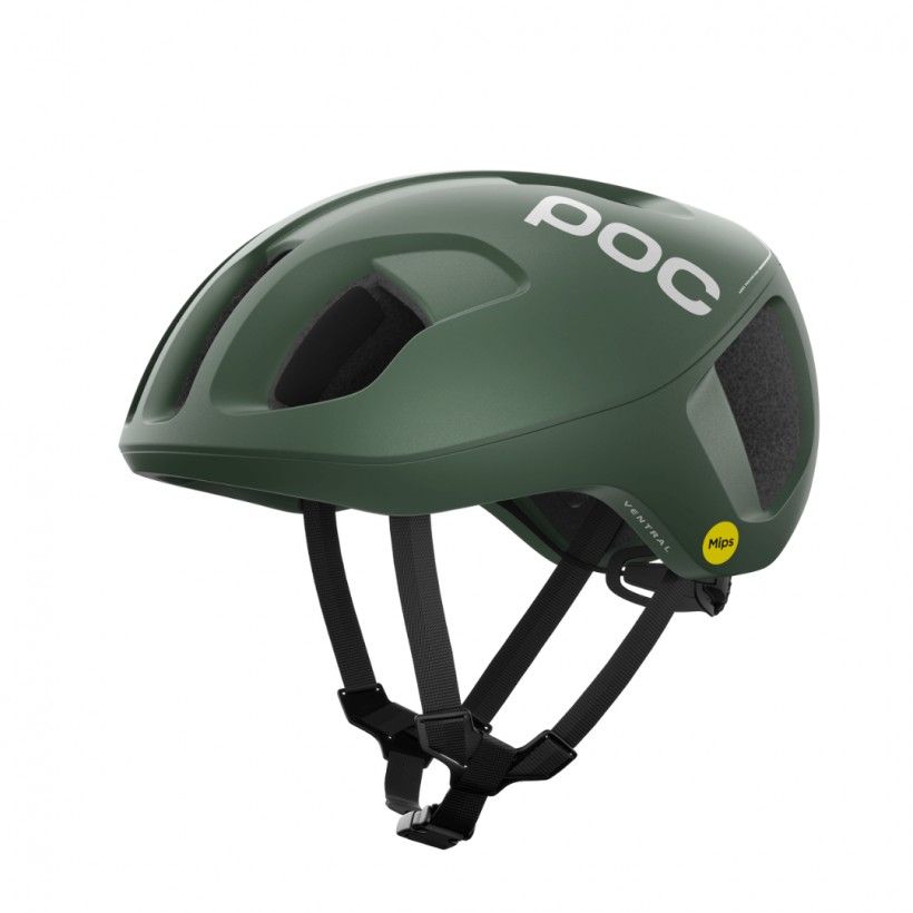 POC Ventral Mips Green Matte Metallic Helmet