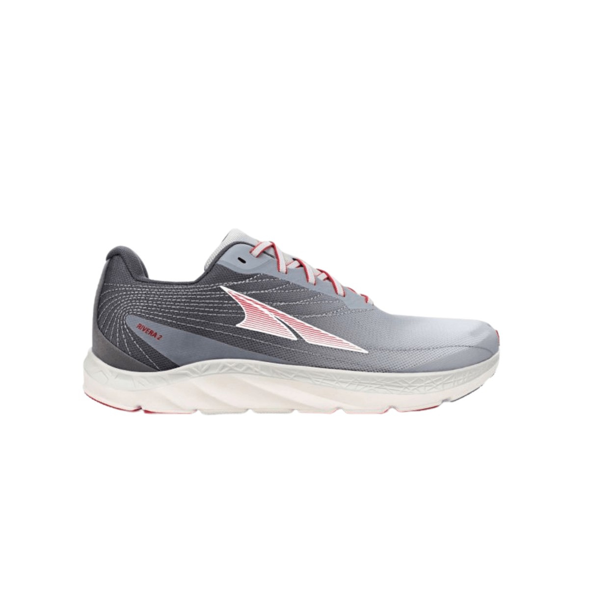 Altra Rivera 2.0 Gray Red Running Shoes AW22, Size 41 - EUR