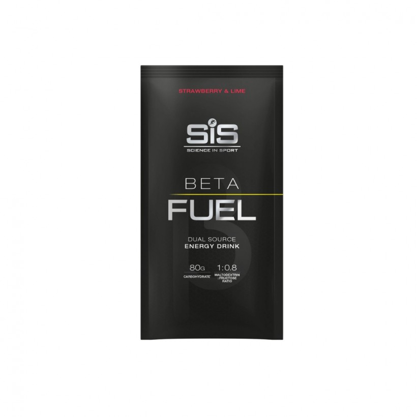 SIS Beta Fuel energy gel lemon and strawberry flavor