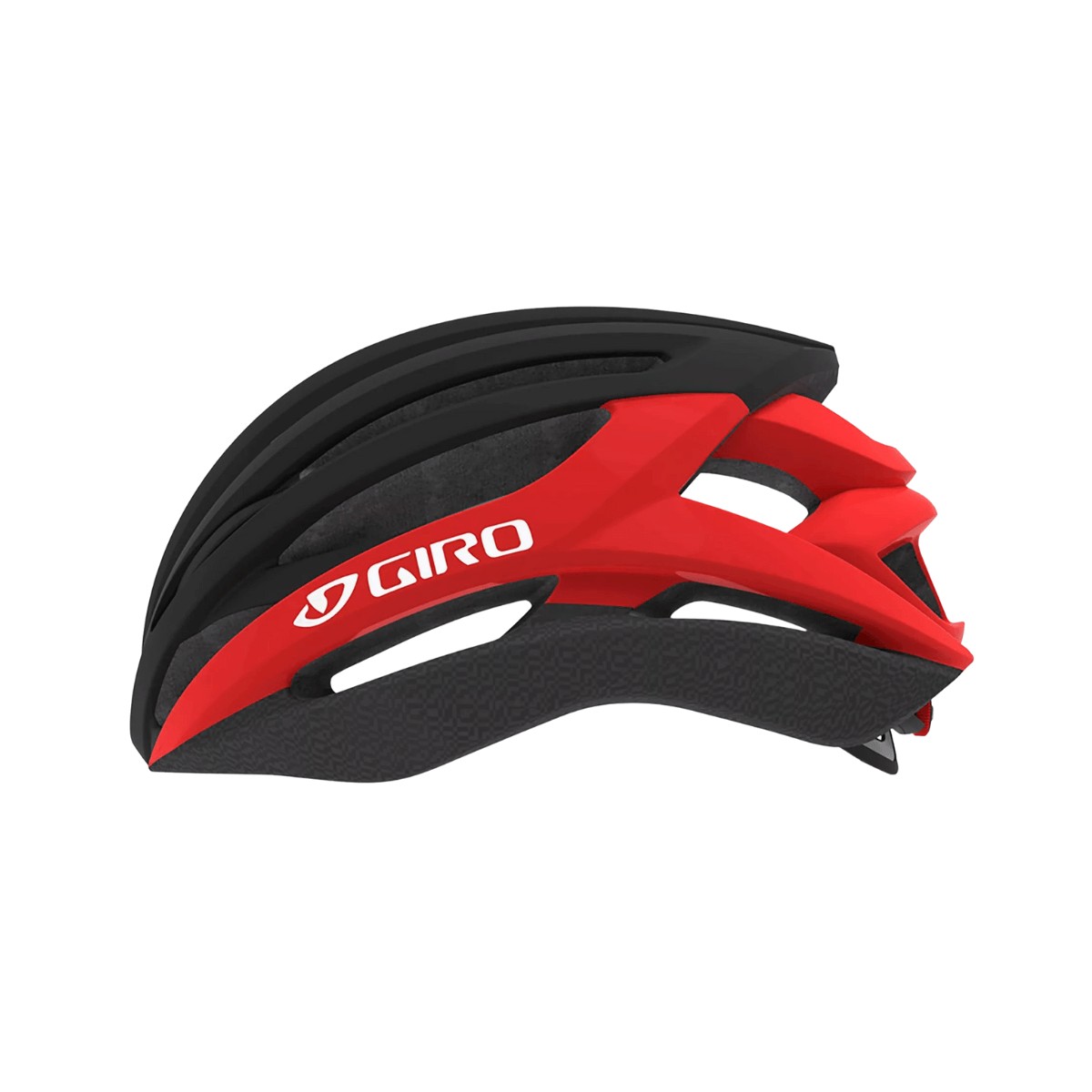 Casco Giro Syntax Negro Rojo mate, Talla L