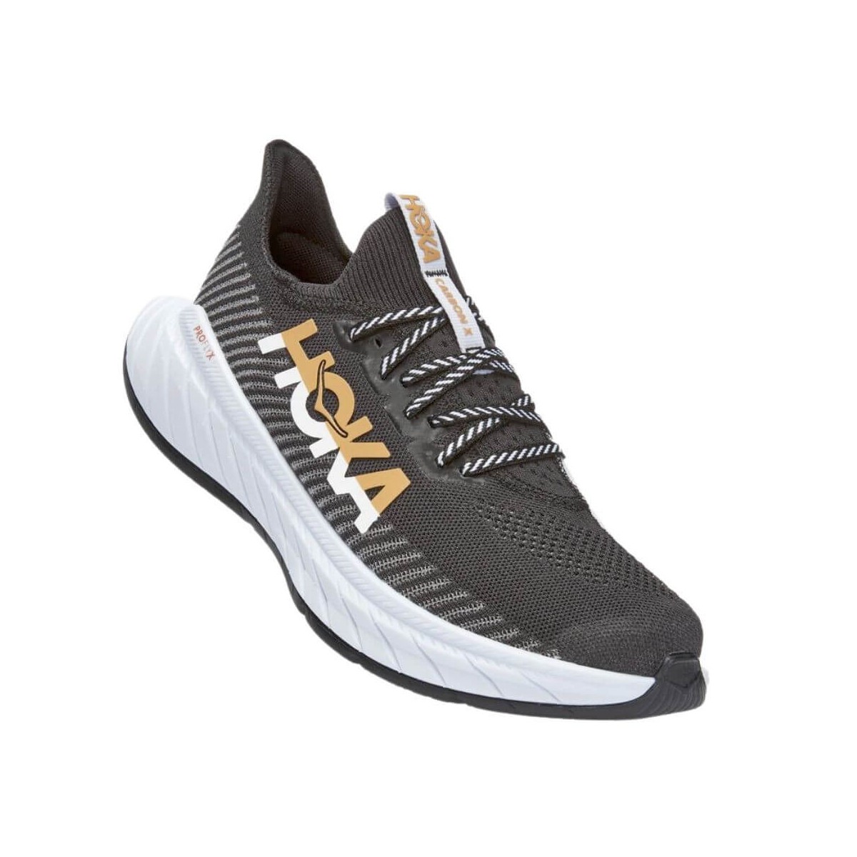 Hoka One One Carbon X 3 Shoe Black White AW22, Size EU 44 2/3