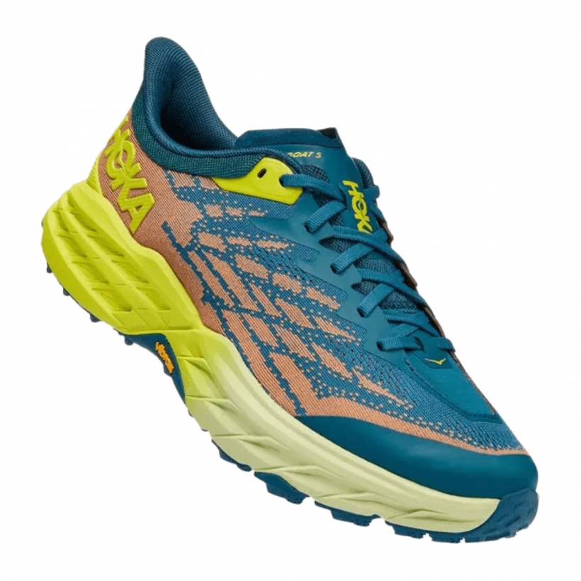 Scarpa Hoka One One Speedgoat 5 Coral Blue Green AW22
