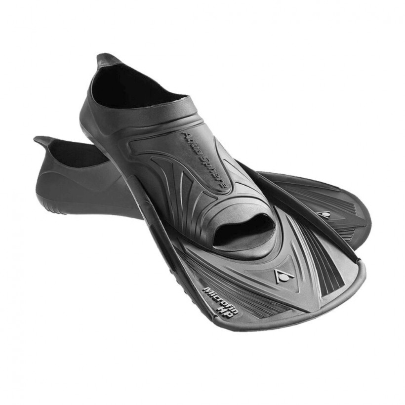 Aquasphere Microfin BLK BLK Fins Black