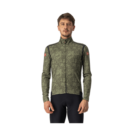 Castelli Perfetto RoS Jacke Militärgrün