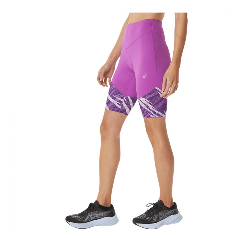 Calzamaglia da donna Ascis Wild Camo Sprinter rosa
