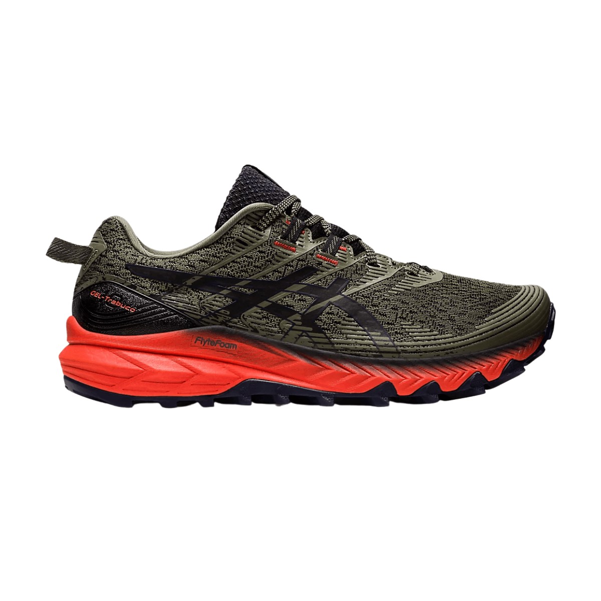 Baskets Asics Gel Trabuco 10 Noir Vert Rouge AW22