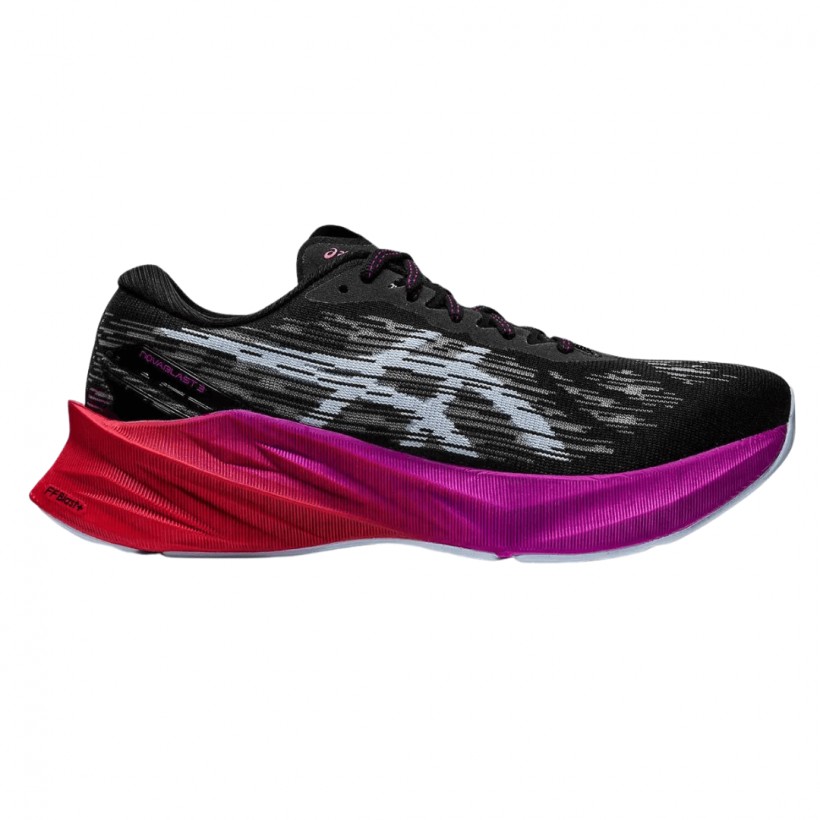 Asicis NovaBlast 3 Noir Rose Femmes Chaussures AW22