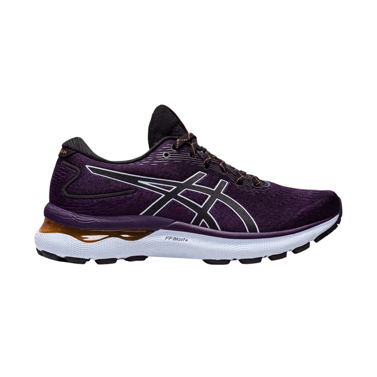 Asics Gel Nimbus 24 TR Lilac White Black Running Shoes Women AW22, Size 37,5 - EUR