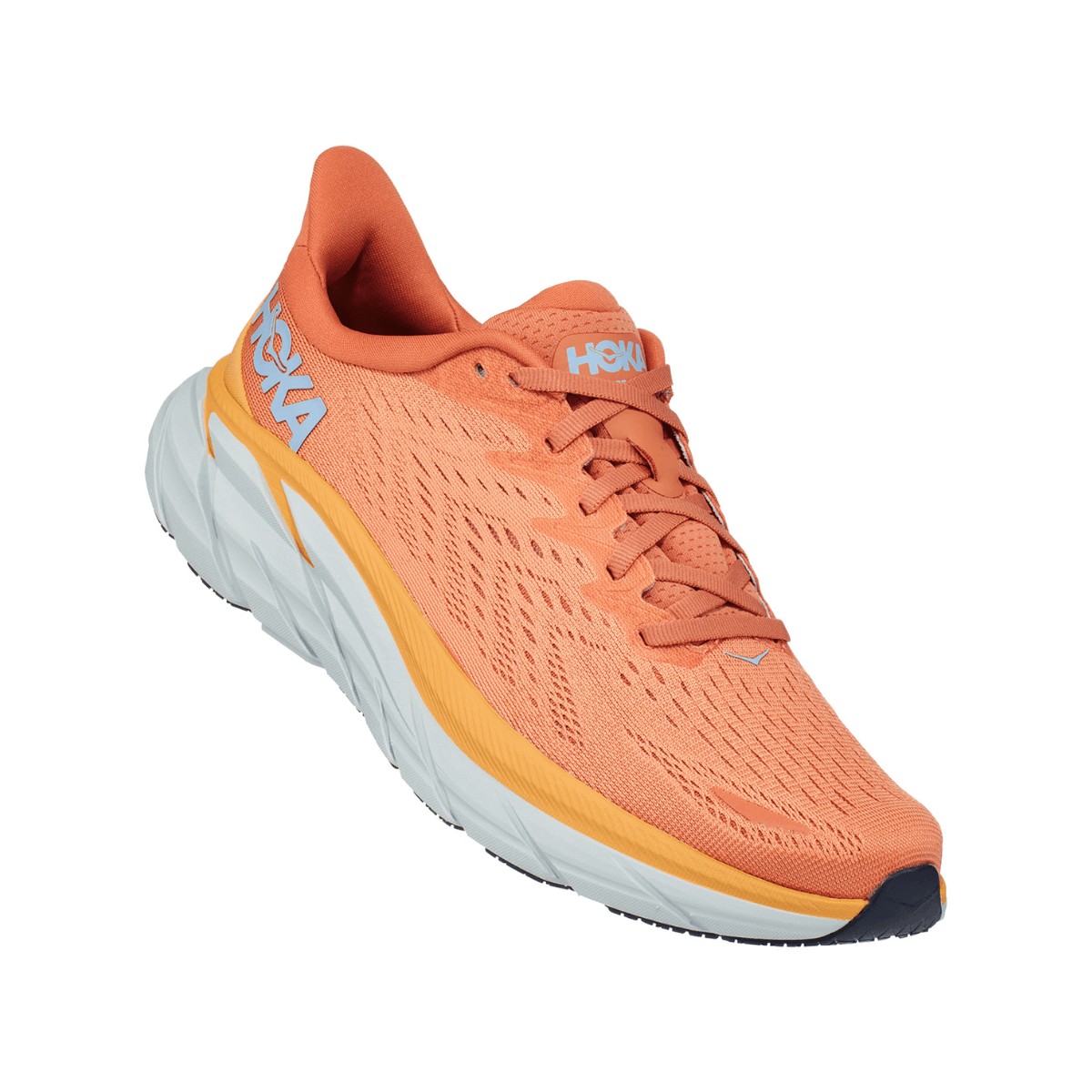 Zapatillas Hoka One One Clifton 8 Amarillo Naranja AW22 Mujer, Talla EU 38 2/3