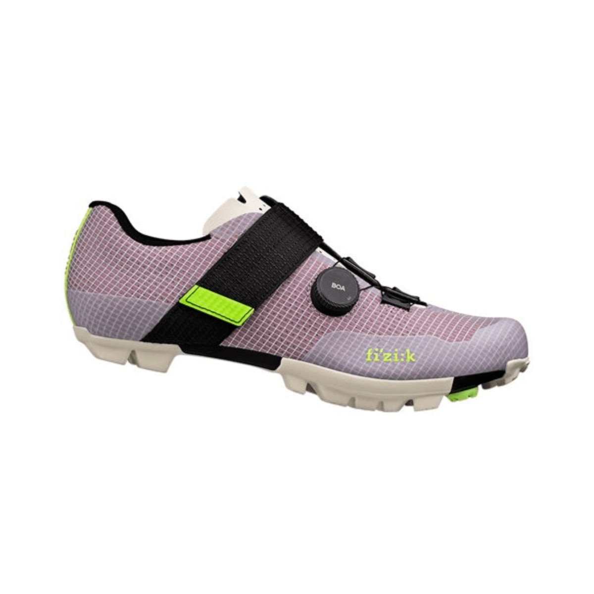 Chaussures Fizik Vento Ferox Carbon Lilas Blanc, Taille 41 - EUR