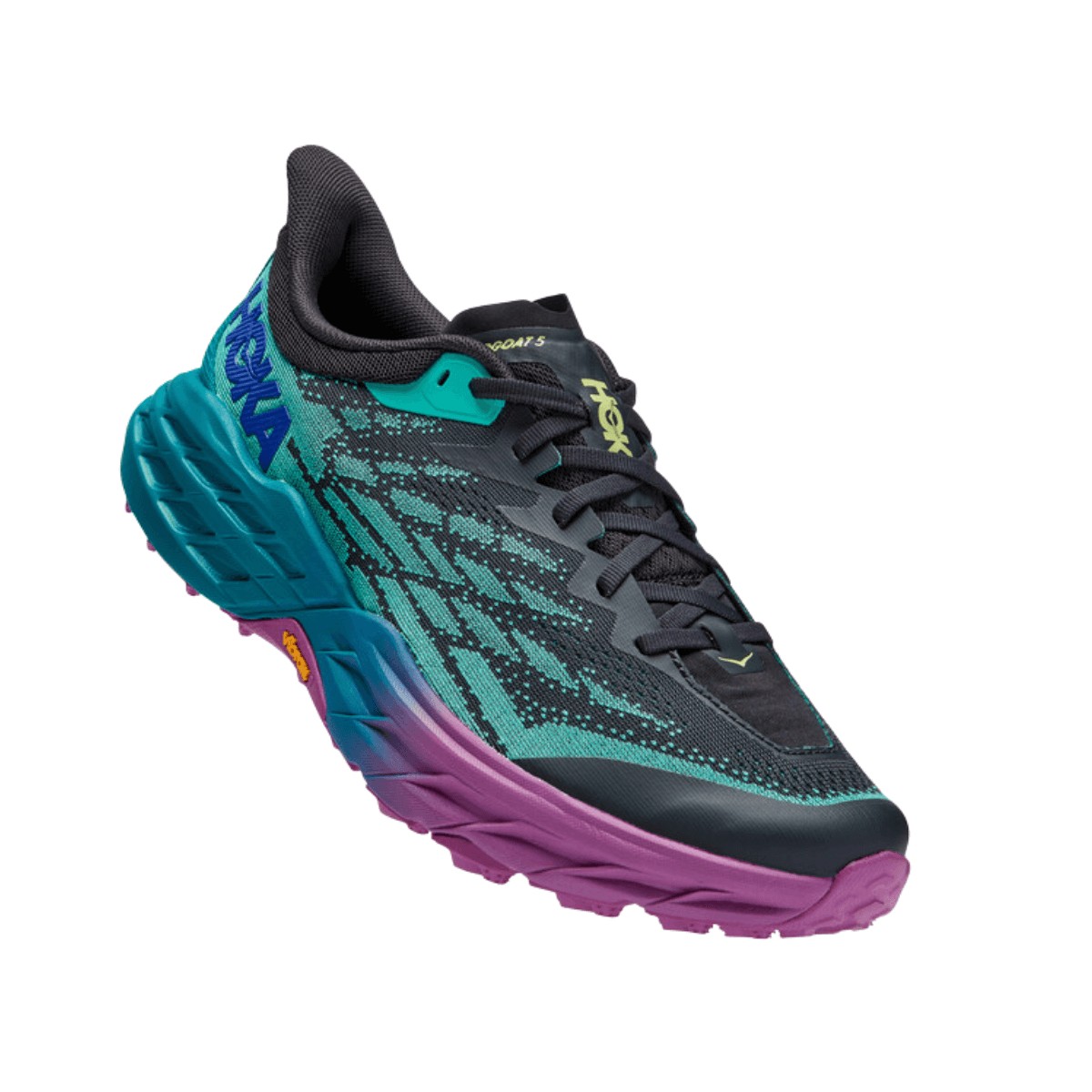 Shoes Hoka One One Speedgoat 5 Purple Azul AW22, Size EU 42