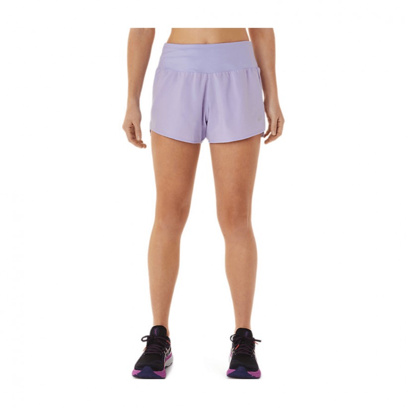 Asics Road 3.5IN Purple Women's Shorts
