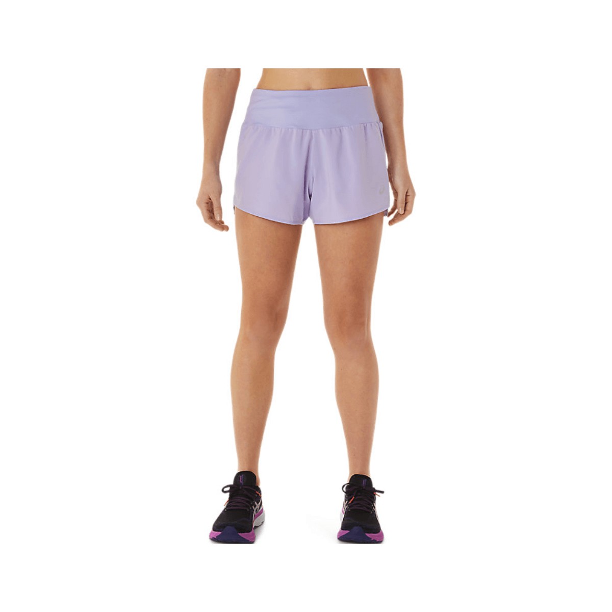 Pantaloccini Asics Road 3.5IN Viola Donna, Taglia XS