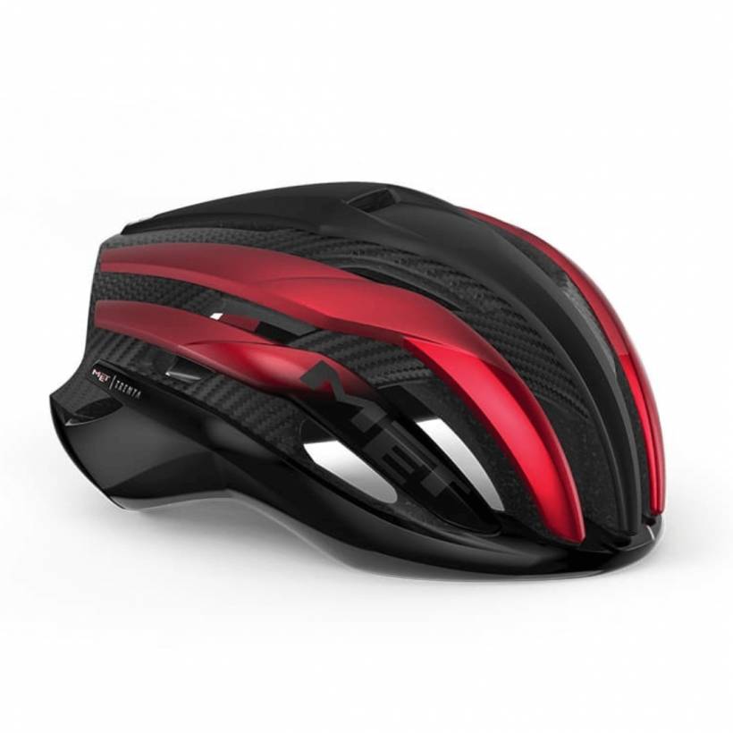 Casco MET Trenta 3K Carbon Mips Nero Rosso