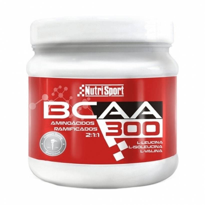 BCAA Nutrisport Aminoácidos de Cadeia Ramificada 300gr