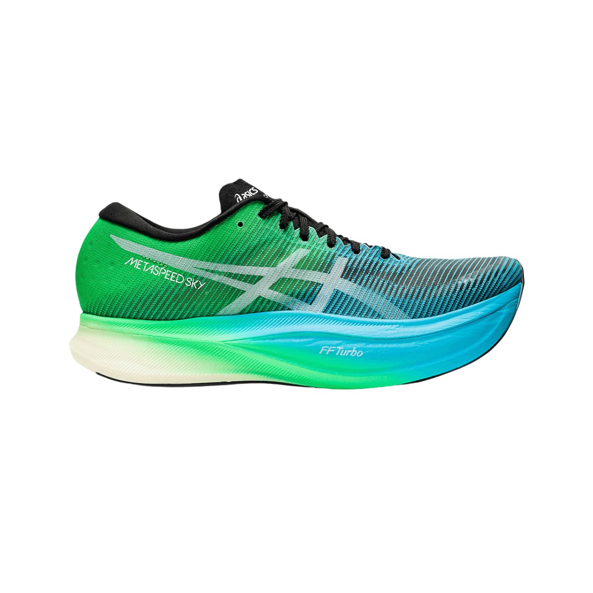 Chaussures Asics Metaspeed Sky+ Vert Bleu AW22, Taille 42 - EUR