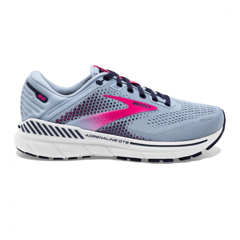 Brooks GTS 22 Blue Pink AW22 Shoes