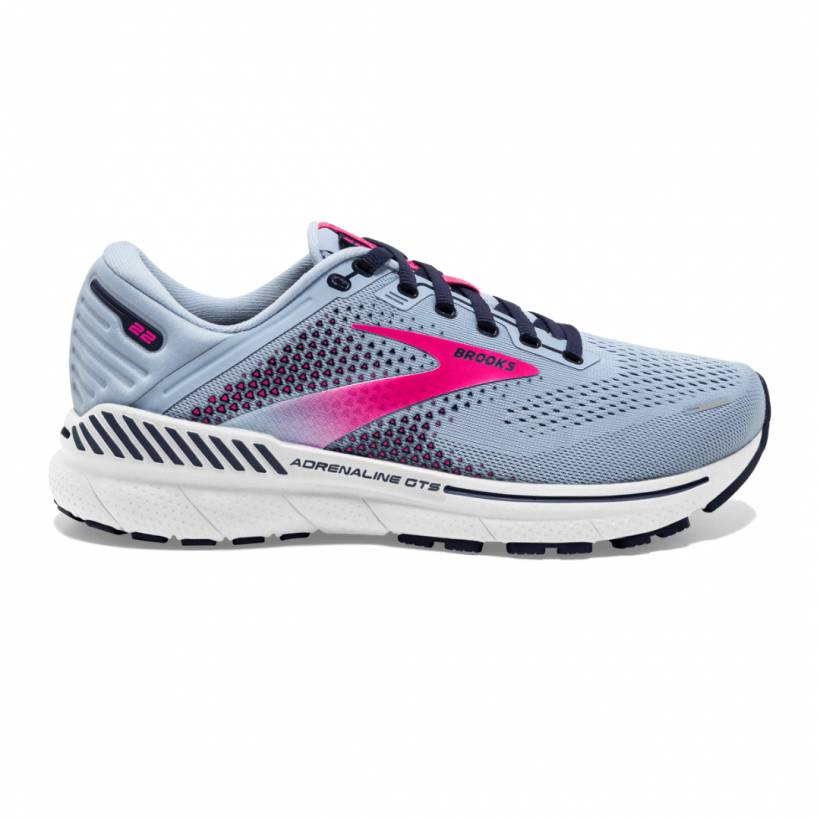 Sapatos Brooks GTS 22 Azul Rosa AW22