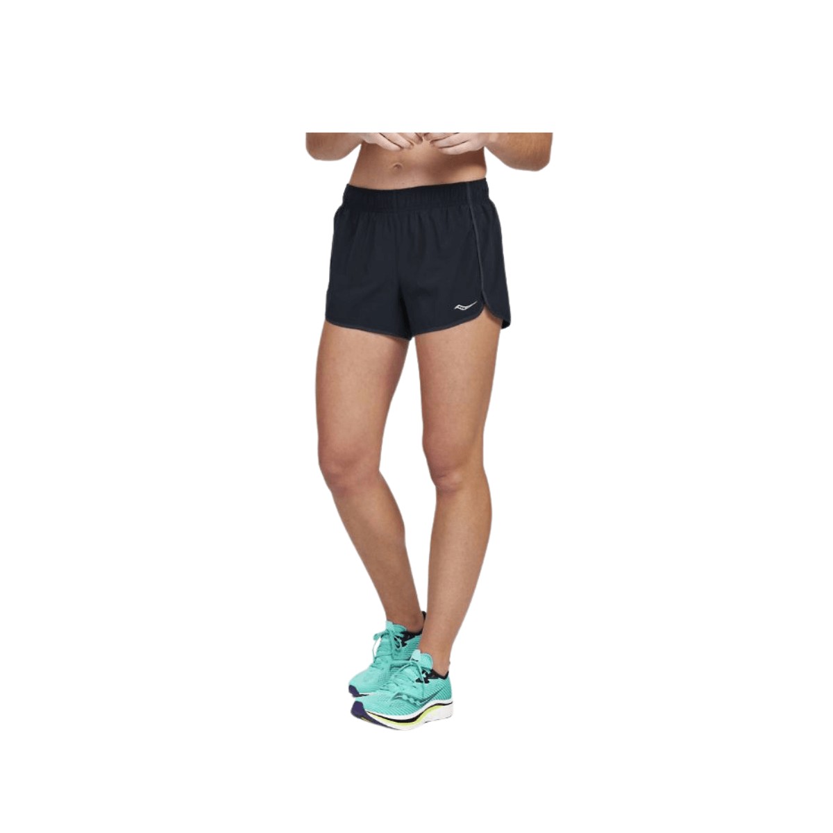 Saucony outpace 3 Shorts Women's Black, Size XS