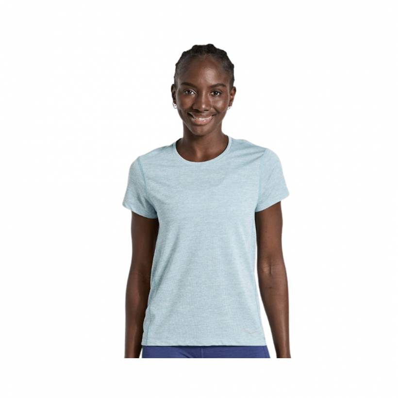 Saucony Stop watch T-Shirt Grey Woman