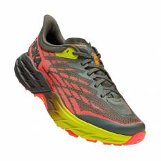 Hoka One One Speedgoat 5 Shoes Red Black AW22