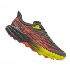 Hoka One One Speedgoat 5 Shoes Red Black AW22