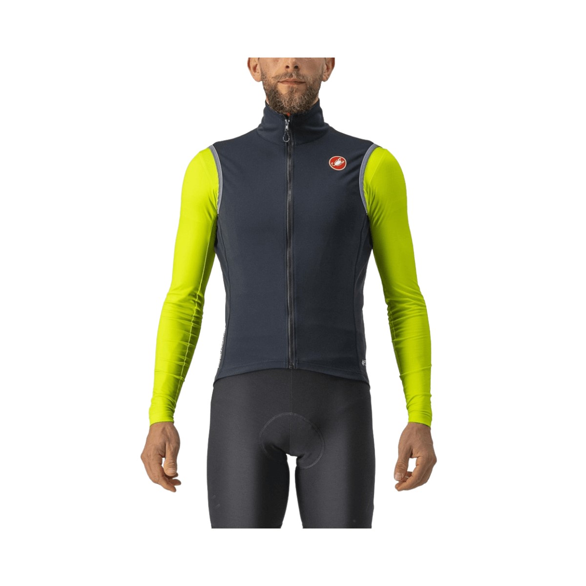 tu te  günstig Kaufen-Castelli Perfetto Ros 2 Weste Schwartz, Größe L. Castelli Perfetto Ros 2 Weste Schwartz, Größe L <![CDATA[Castelli Perfetto RoS 2 Weste Die Castelli Perfetto RoS 2 Rosso Corsa Windbreaker-Weste ist ein leistungsstarkes Kleidungsstück 