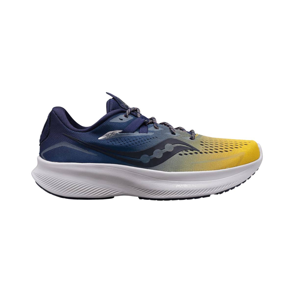 Scarpe Saucony Ride 15 Blu Giallo AW22 Mujer, Taglia 39 - EUR