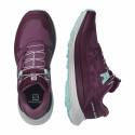 Shoes Salomon Ultra Glide Turquoise Purple AW22 Woman