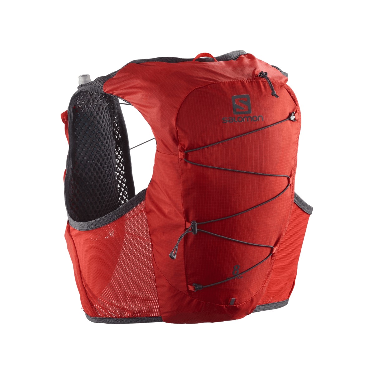 Hydration Vest Salomon Active Skin 8 Red Grey, Size S