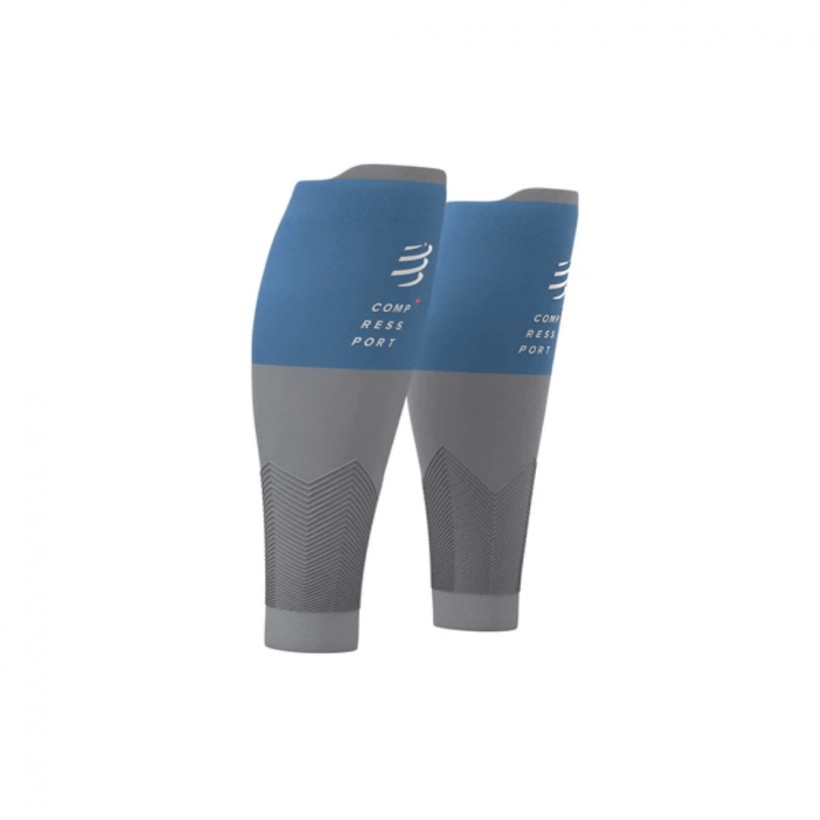 Compressport R2V2 Compression Stockings Blue Grey