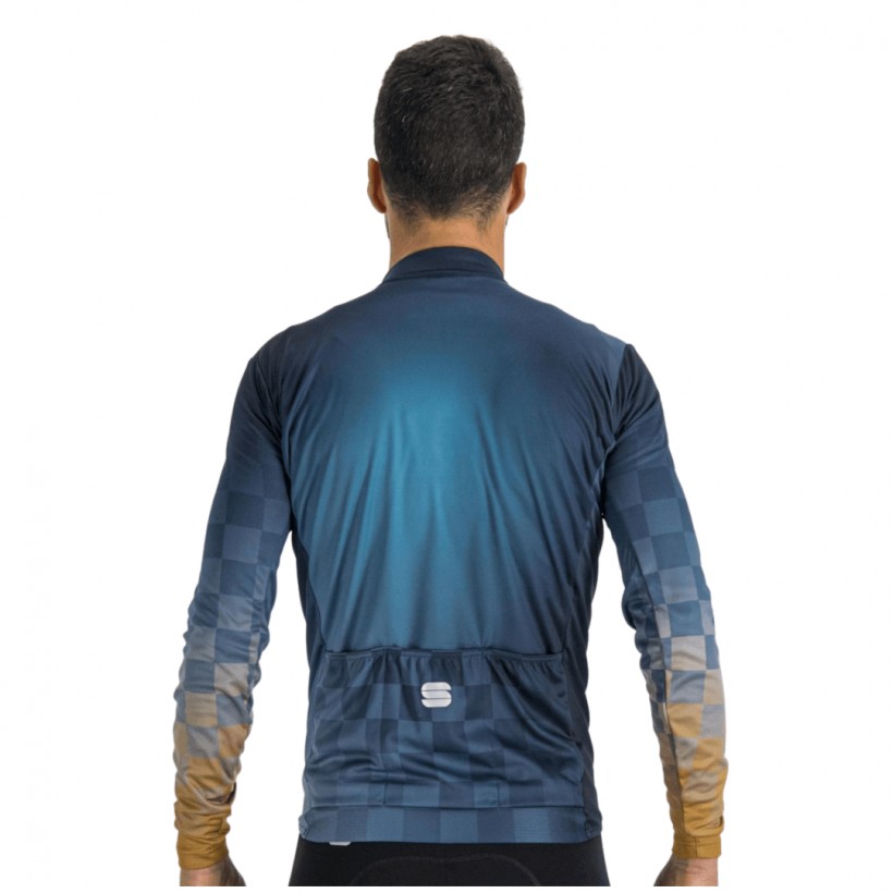Sportful Rocket Thermal Jersey Blue