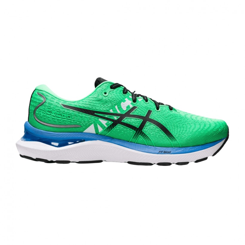 Shoes Asics Gel Cumulus 24 Green Black AW22