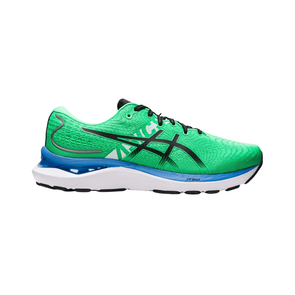 Chaussures Asics Gel Cumulus 24 Vert Noir AW22, Taille 44,5 - EUR