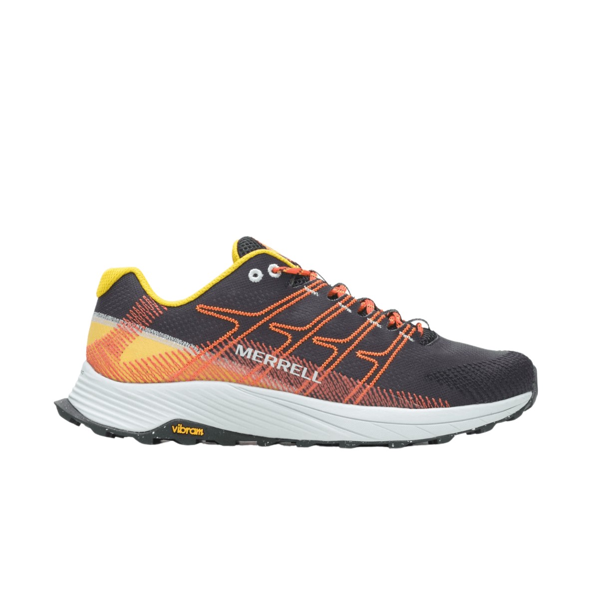 Zapatillas Merrell Moab Flight Negro Naranja