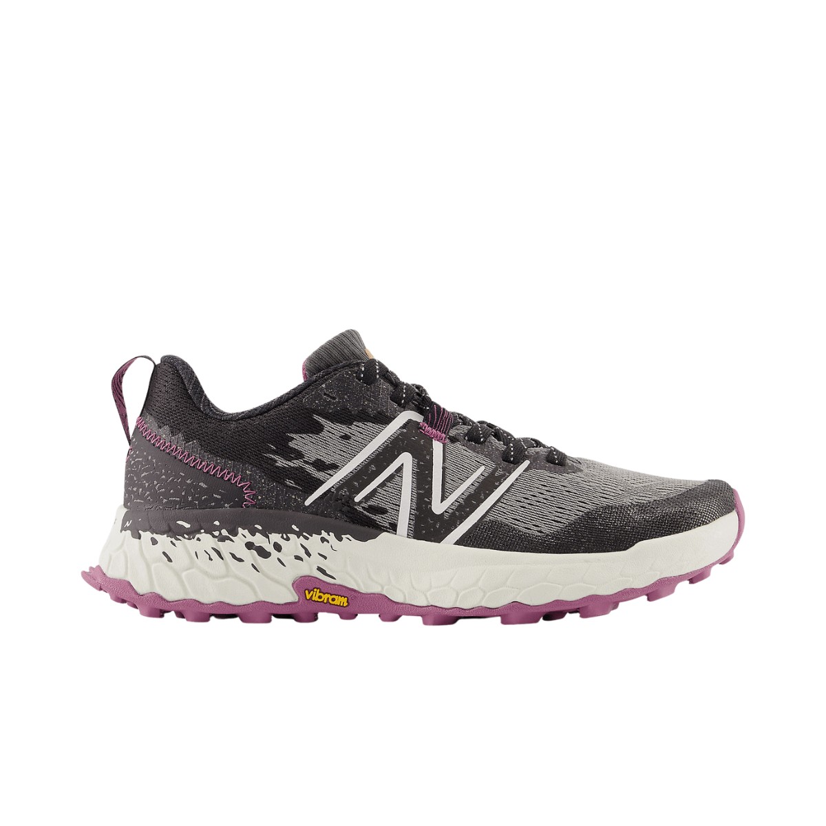 Chaussures New Balance Fresh Foam X Hierro V7 Gris Pourpre AW22 Femme, Taille 37 - EUR