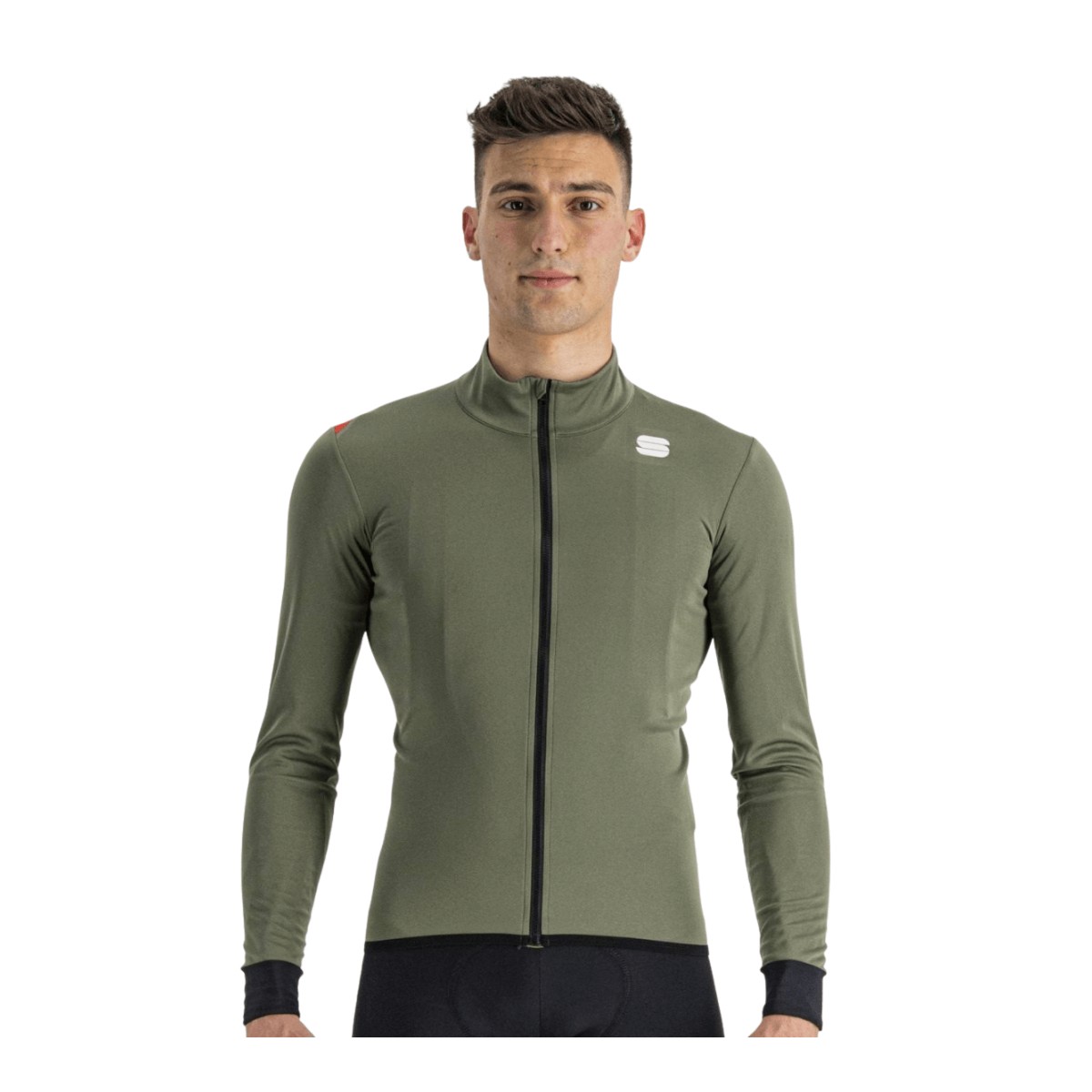 Jacket Sportful Fiandre light no rain Green, Size M