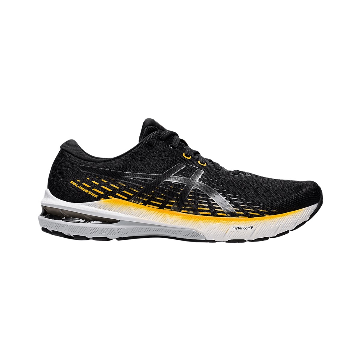 Asics Gel Pursue 8 Running Shoes Black Yellow| The best price
