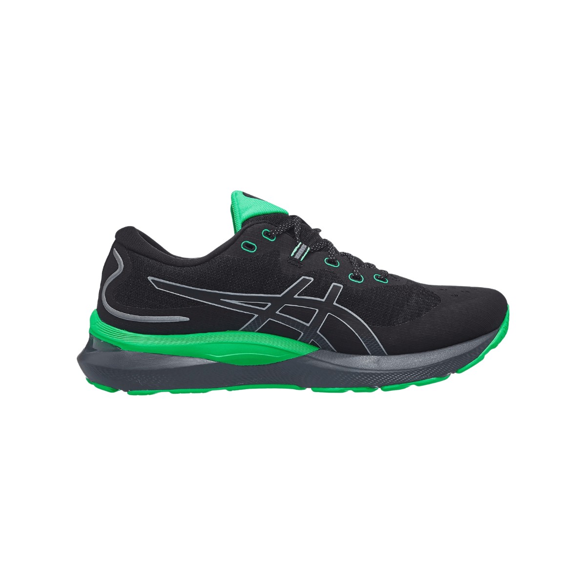 Chaussures Asics Gel Cumulus 24 Lite Show Noir Vert AW22, Taille 41,5 - EUR