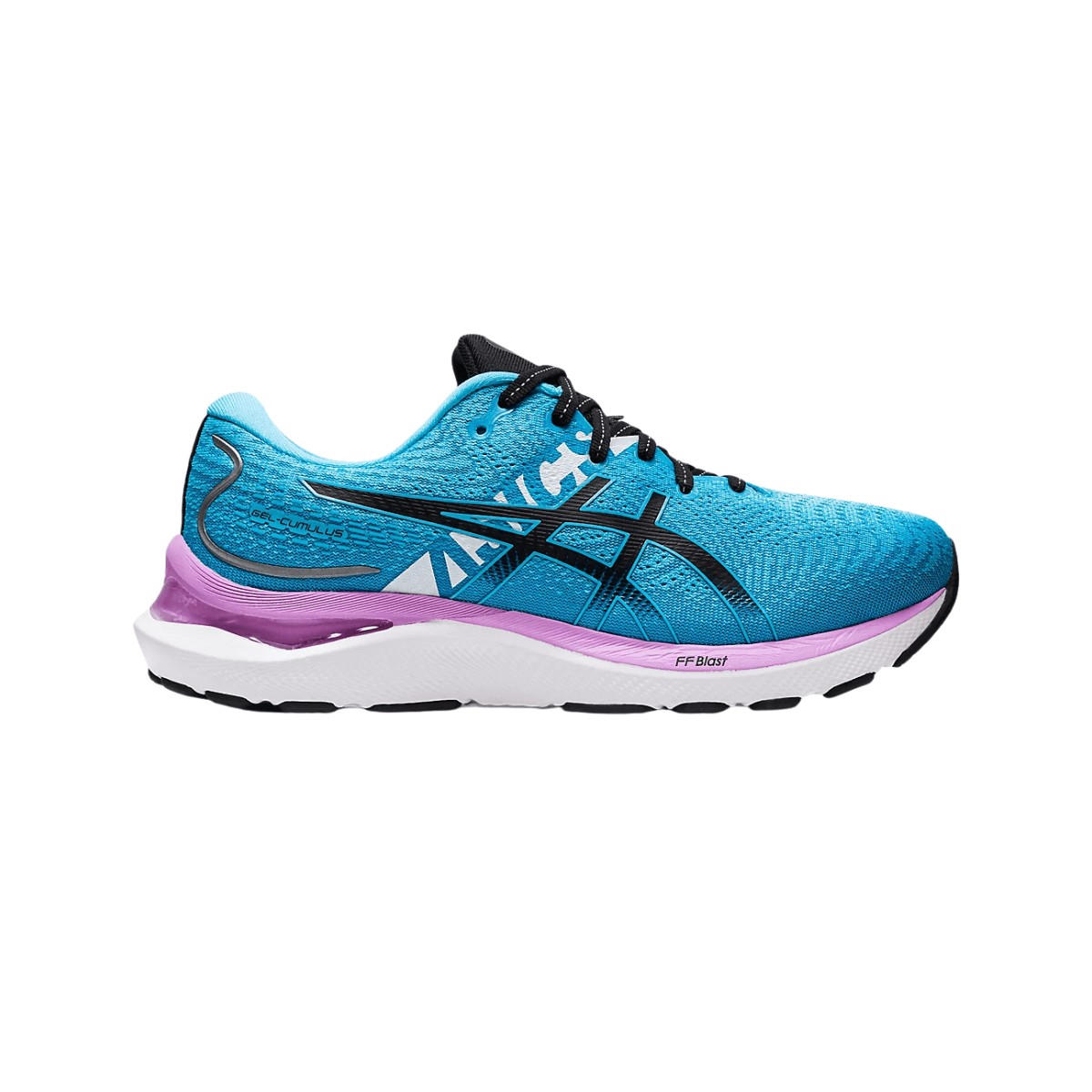 Oferta Zapatillas Asics 24 Lila Celeste Al Mejor Precio