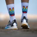 Calcetines Sporcks hands up blanco