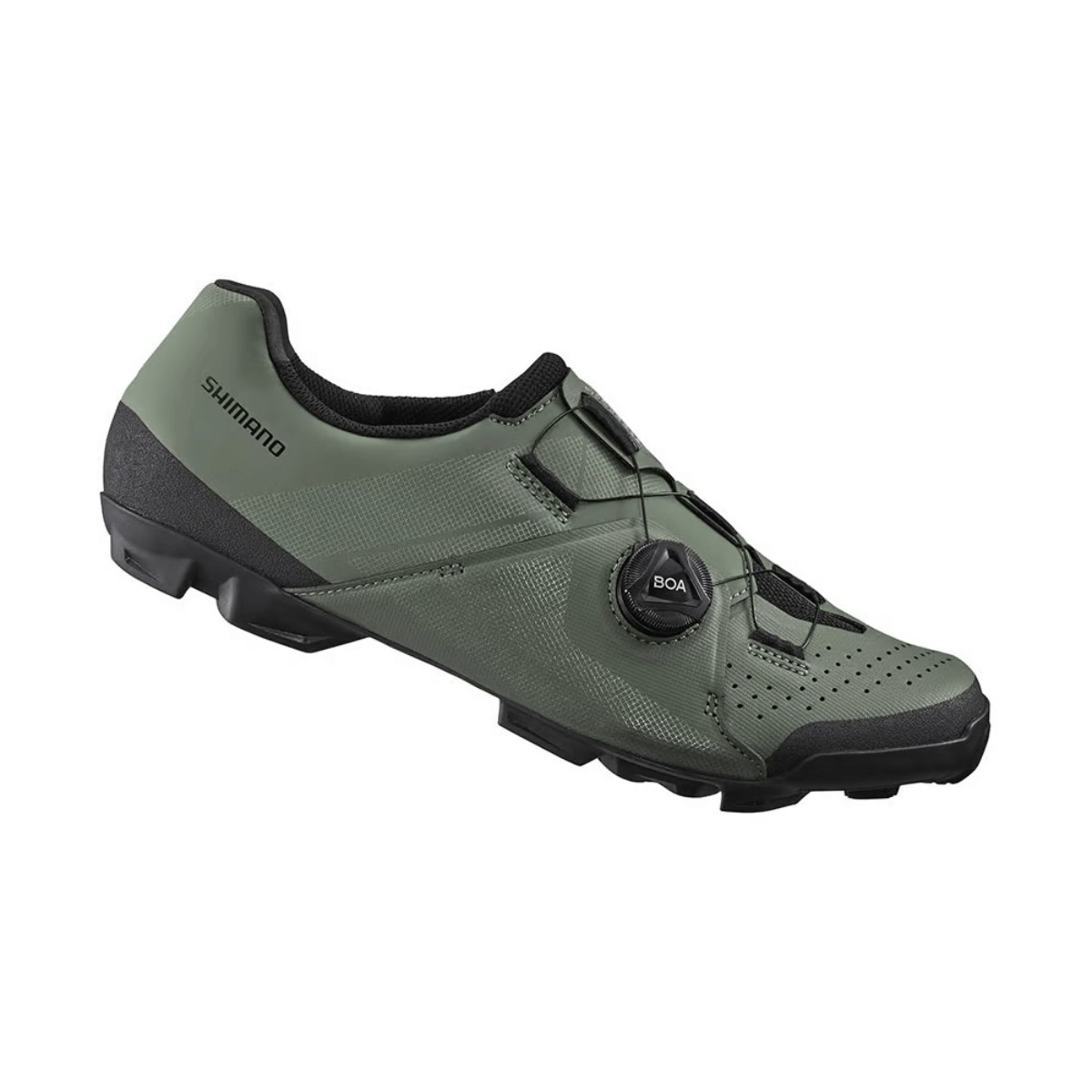 Zapatillas Shimano XC300 Verde Oliva, Talla 41 - EUR