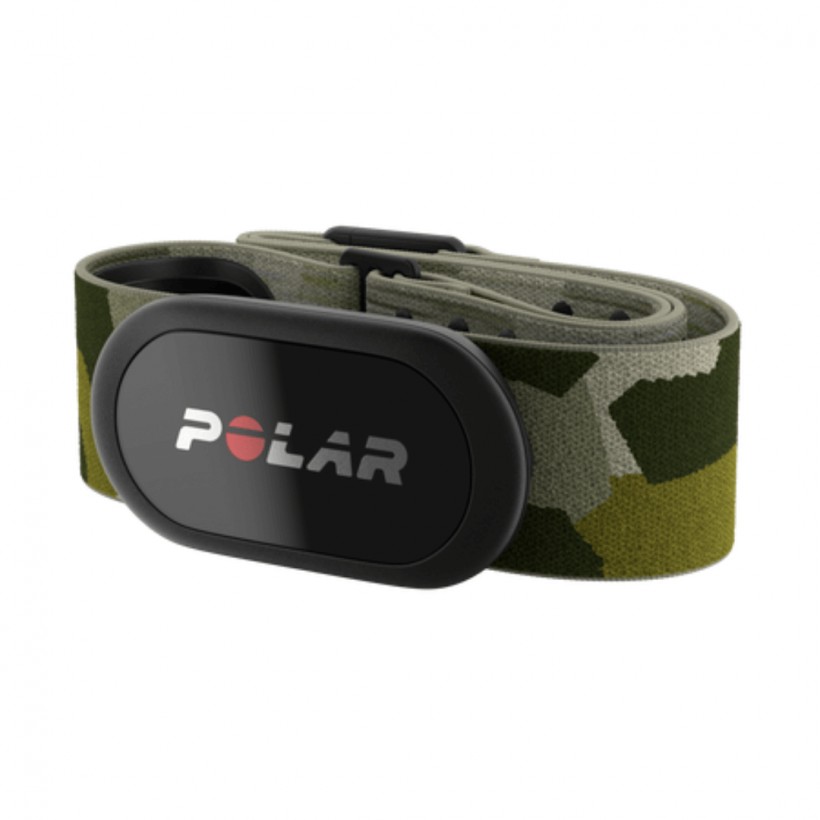 Sensor de frequência cardíaca Polar H10  Camuflagem Verde M-XXL