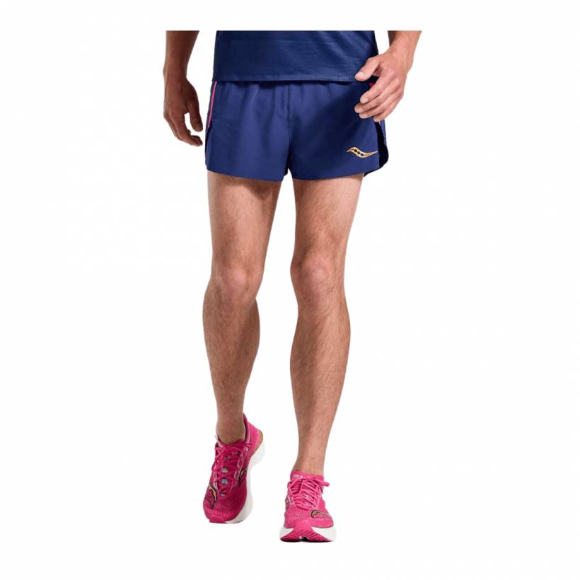 Szorty Saucony Elite Niebieski Różowy