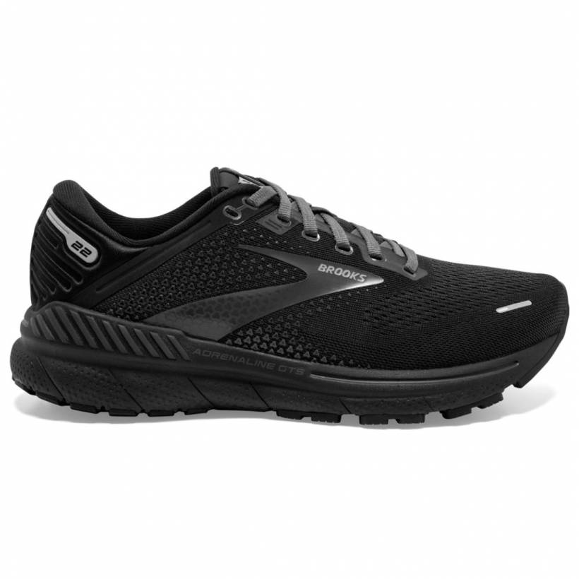 Shoes Brooks Adrenaline GTS 22 Black Grey AW22 Woman