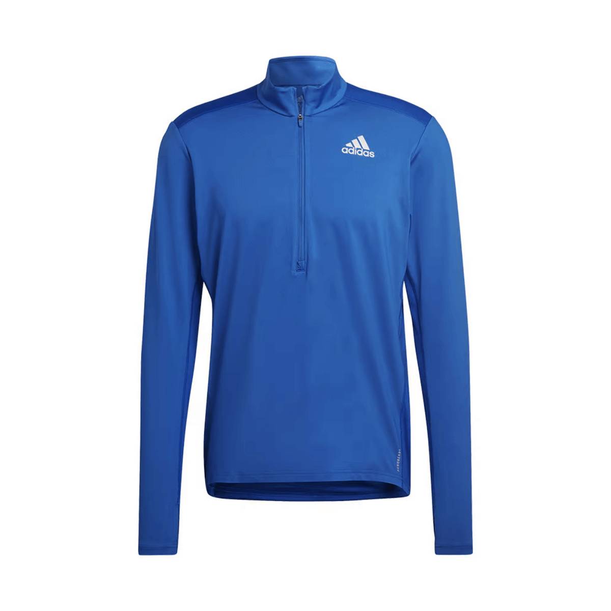 Felpa Adidas Own the Run 1/2 ZIP Blu Chiaro, Taglia M