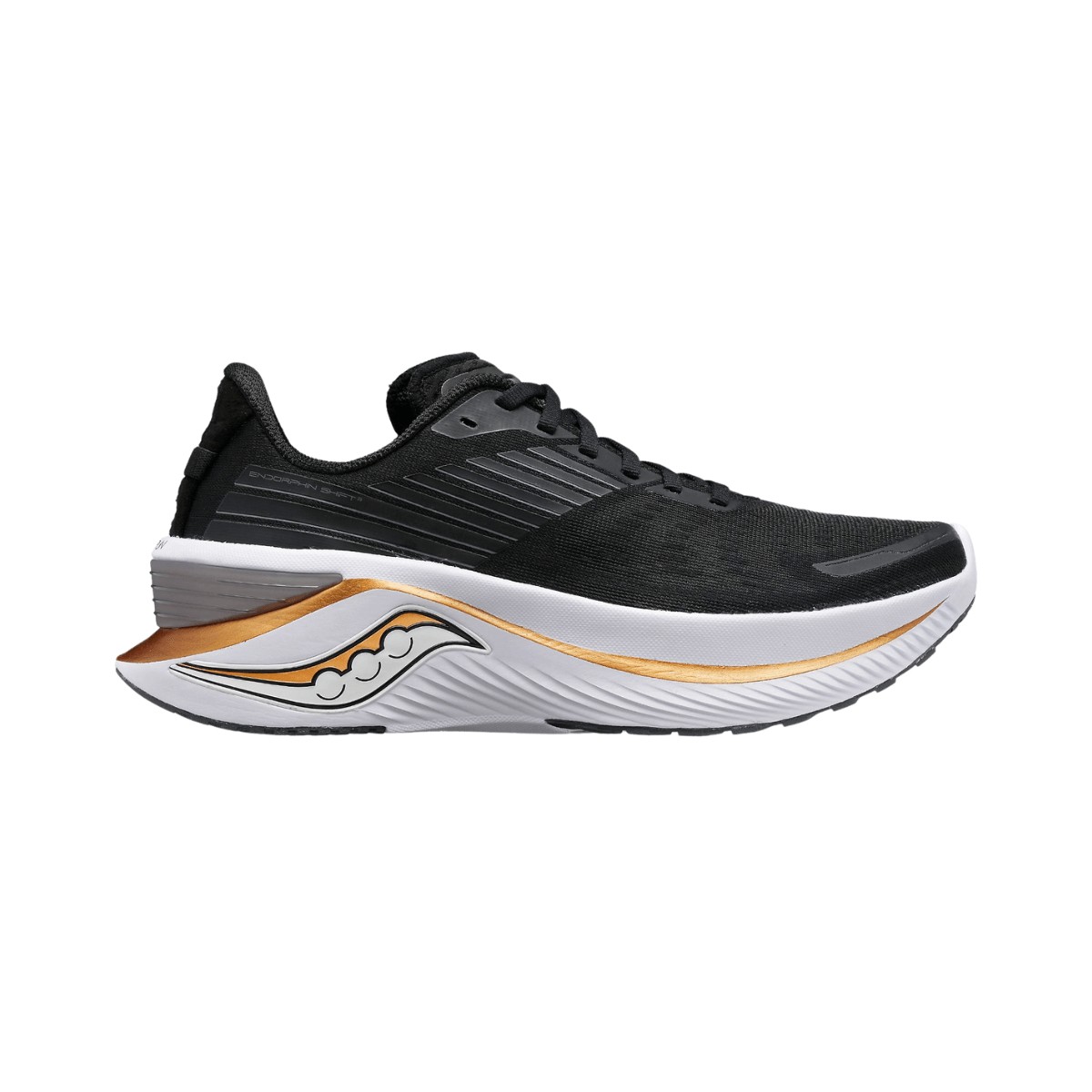 Scarpe Saucony Endorphin Shift 3 Nero Giallo AW22, Taglia 42 - EUR