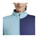Saucony Sunday 1/4 Zip Shirt Blauw Dames
