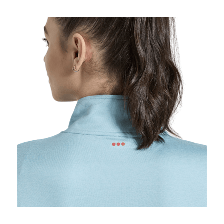 Camicia Saucony Sunday 1/4 Zip Blu Donna