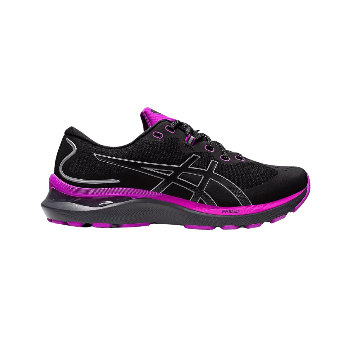 Shoes Asics Gel Cumulus 24 Lite Show Black Purple AW22 Woman, Size 37,5 - EUR